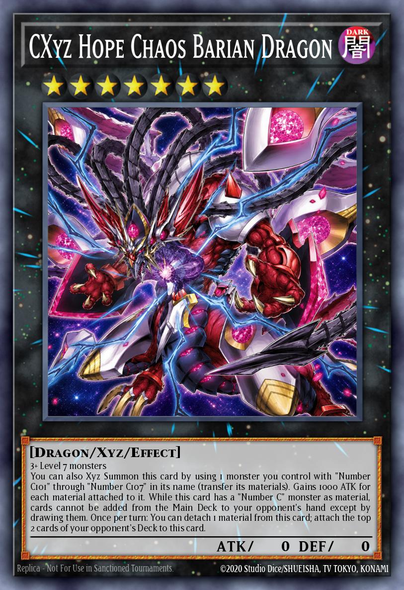 CXyz Hope Chaos Barian Dragon